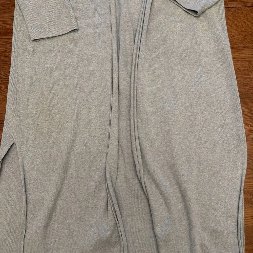 Banana Republic Long Cardigan Sweater Women’s  Size XL Open Gray